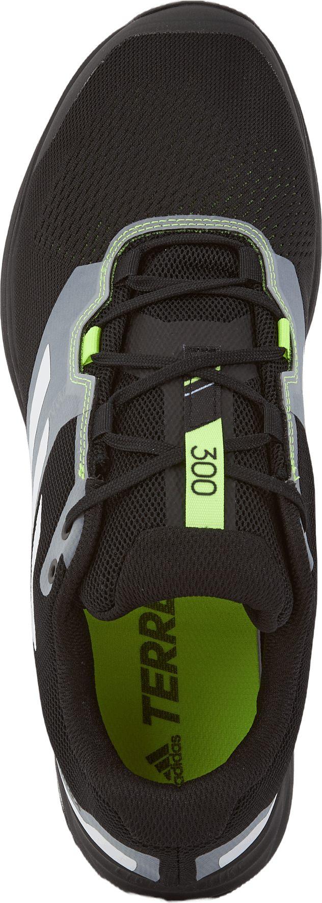Terrex Two Flow Trail Running Shoes Core Black / Crystal White / Solar Yellow