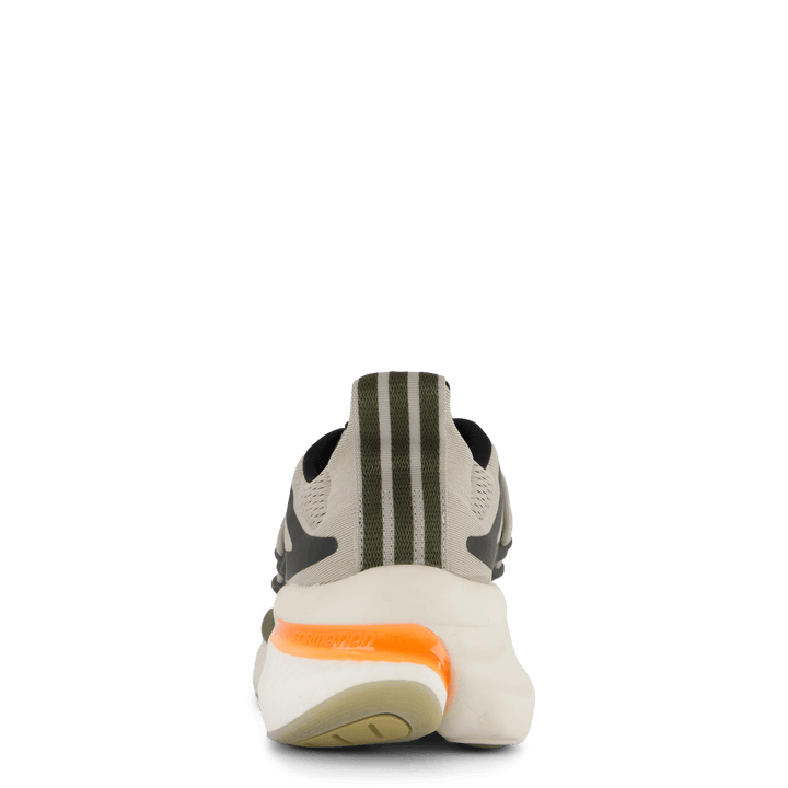 Chaussures Alphaboost V1 Gris métal / Orange criard / Olive Strata