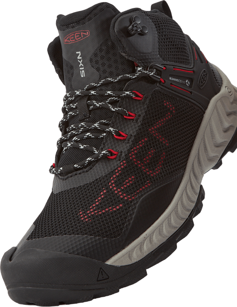 Ke Nxis Evo Mid Wp Black-red C Black-red-carpet