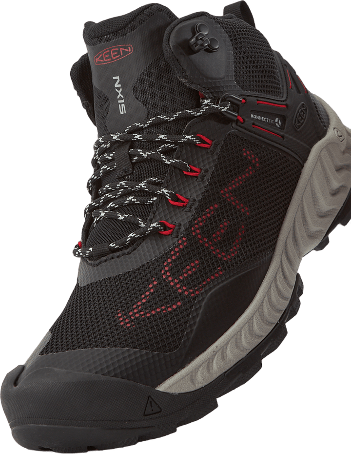 Ke Nxis Evo Mid Wp Black-red C Black-red-carpet