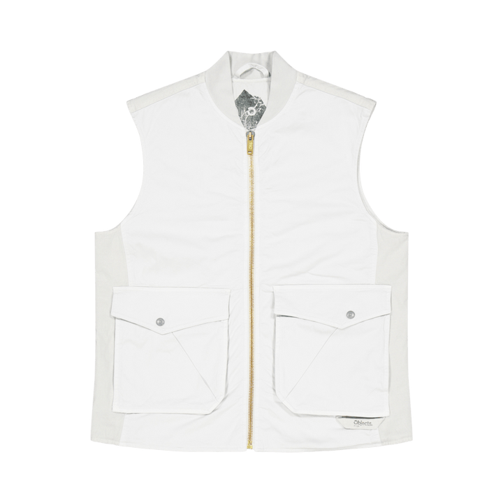 Cargo Vest Pale Grey