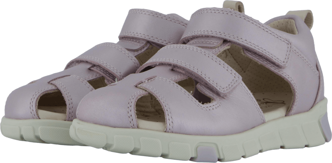 Ecco Mini Stride Sandal Violet Ice Metallic