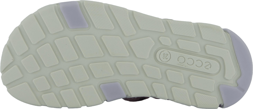 Ecco Mini Stride Sandal Violet Ice Metallic