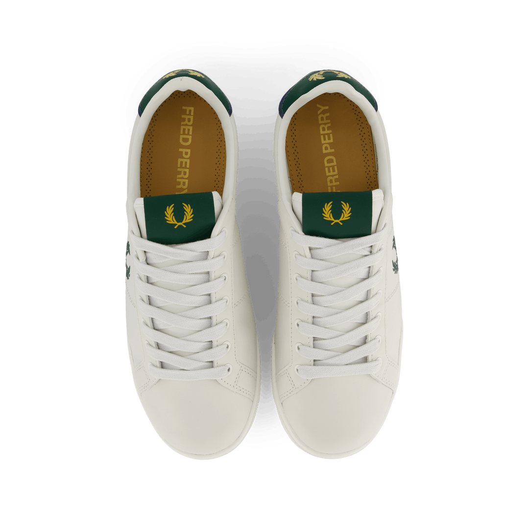 Fred Perry B722 Leather 172 Porcelain