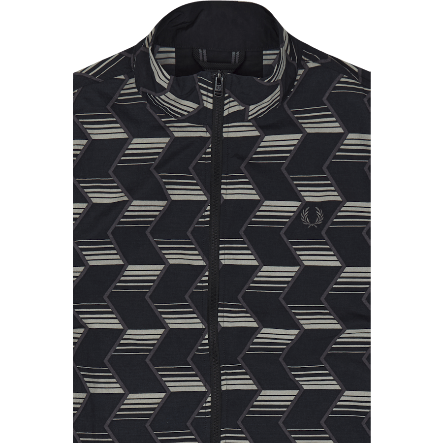 Fred Perry Chevron Stripe Shell Jkt 102