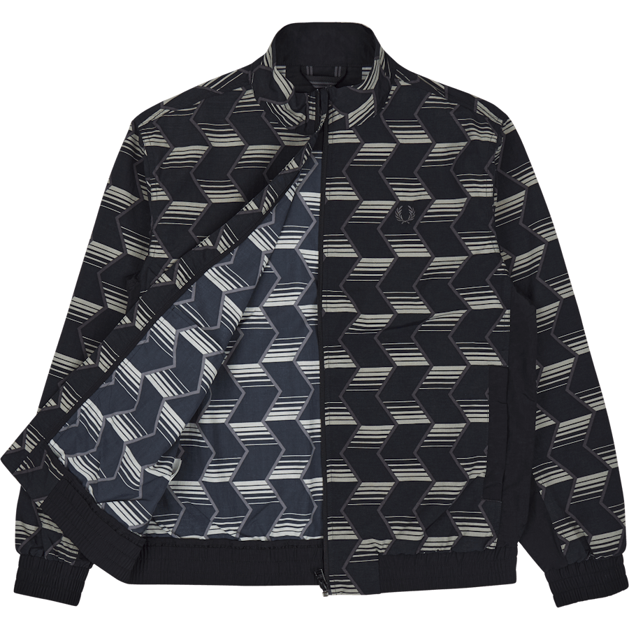 Fred Perry Chevron Stripe Shell Jkt 102