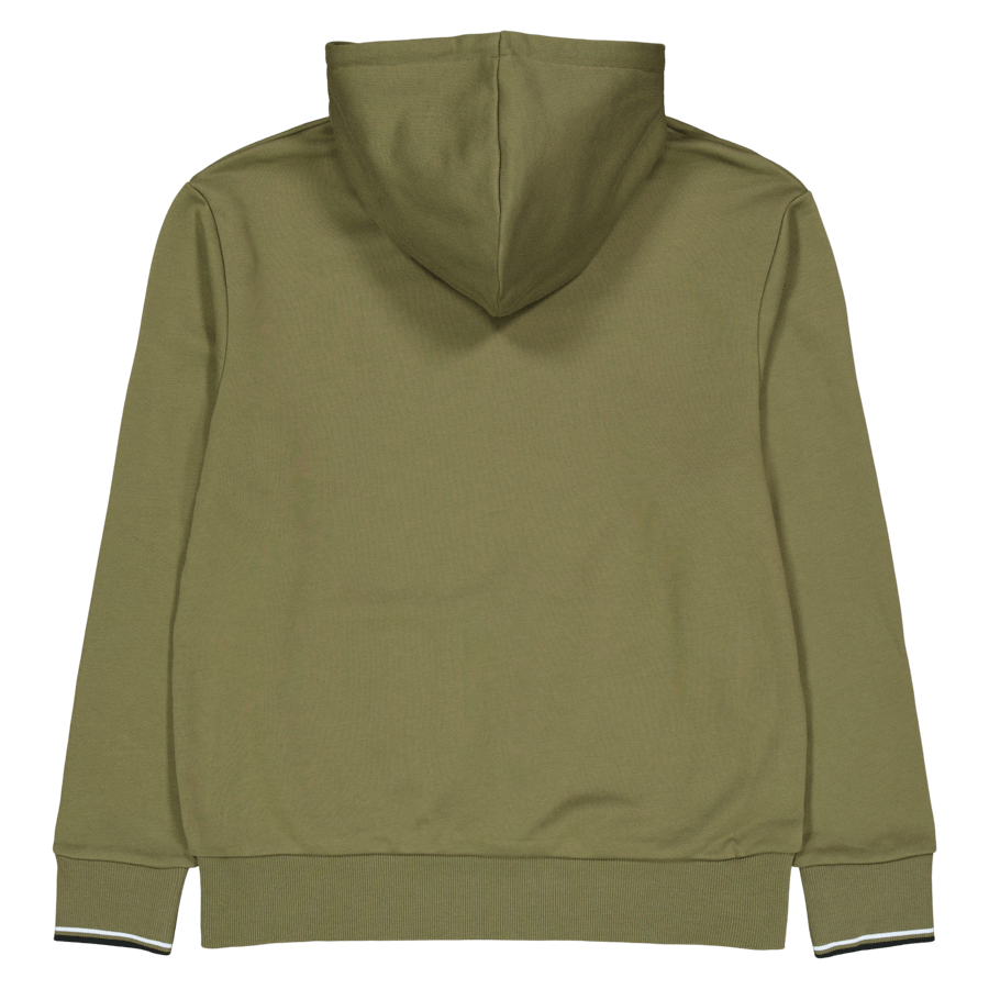 Fred Perry - Felpa con cappuccio con punta Q55
