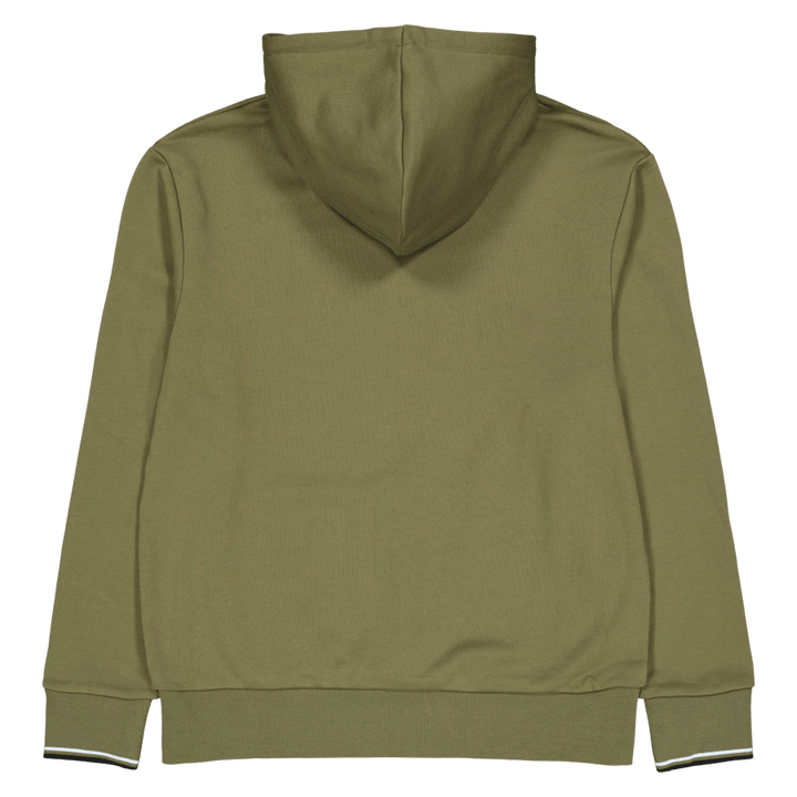 Fred Perry - Felpa con cappuccio con punta Q55