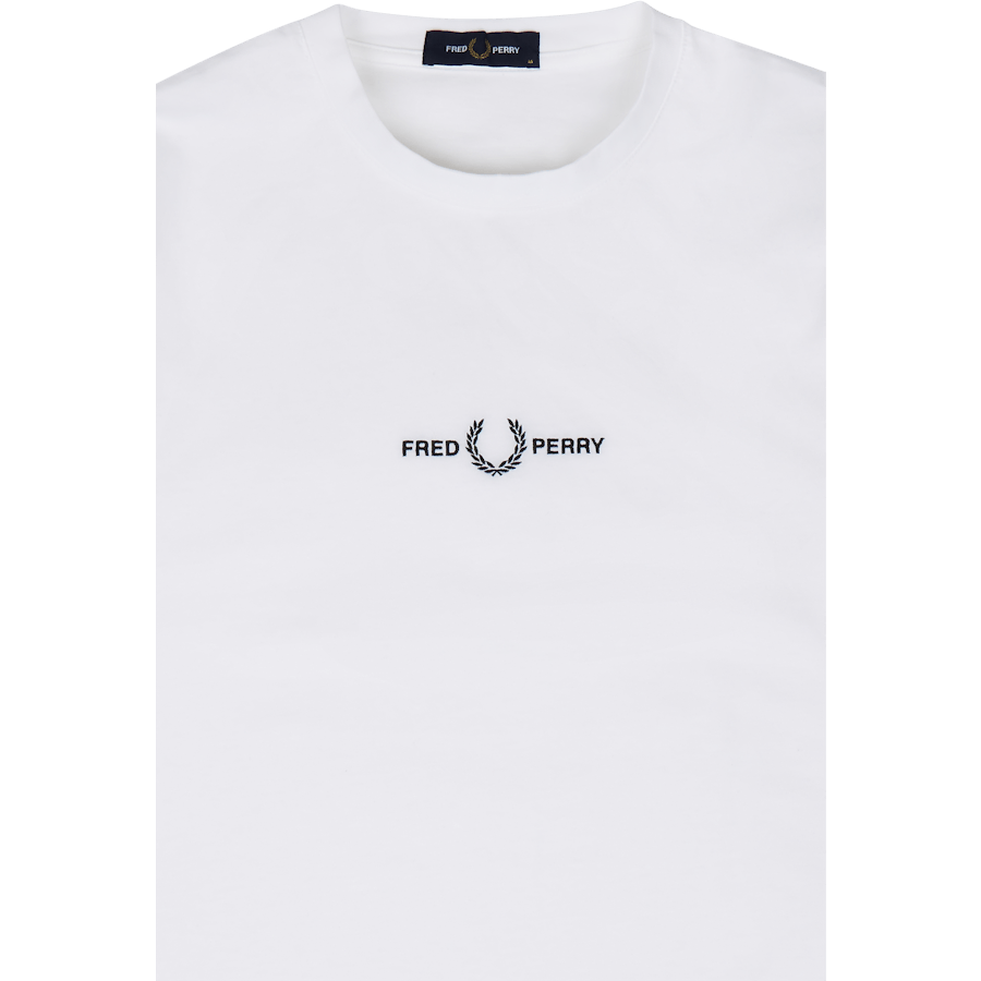 T-shirt brodé Fred Perry 100