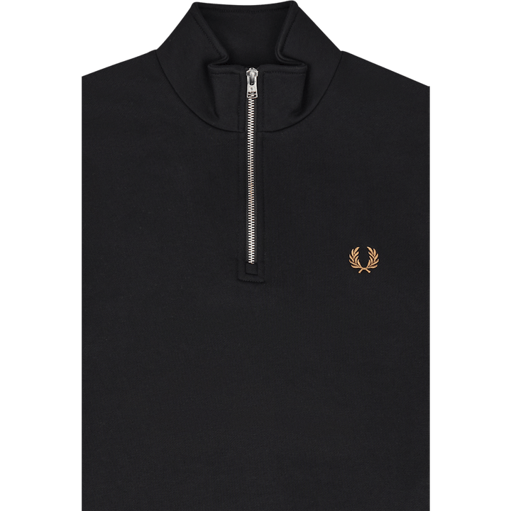 Fred Perry Sweatshirt med halv dragkedja N91