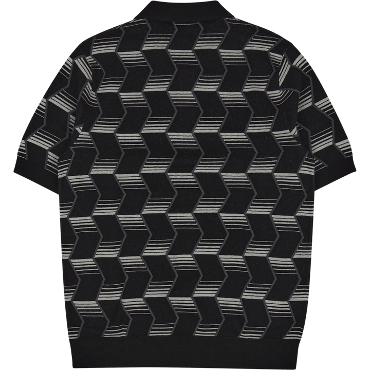 Fred Perry Chevron Stripe Knit Shirt 102
