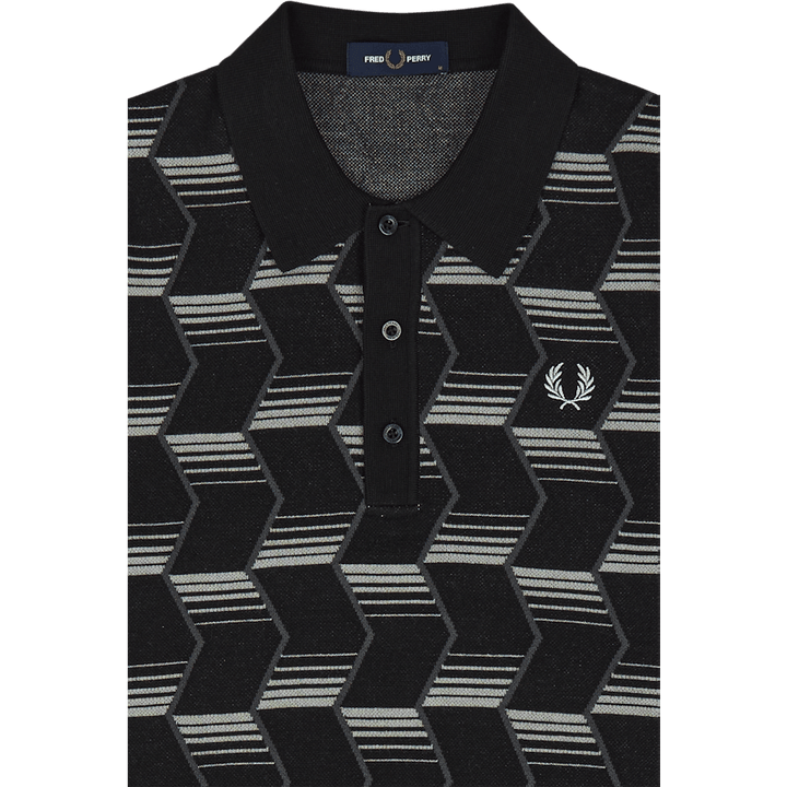 Fred Perry Chevron Stripe Knit Shirt 102