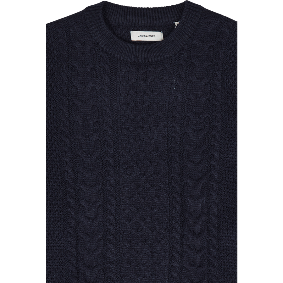 Jjcraig Knit Crew Neck Sky Captain