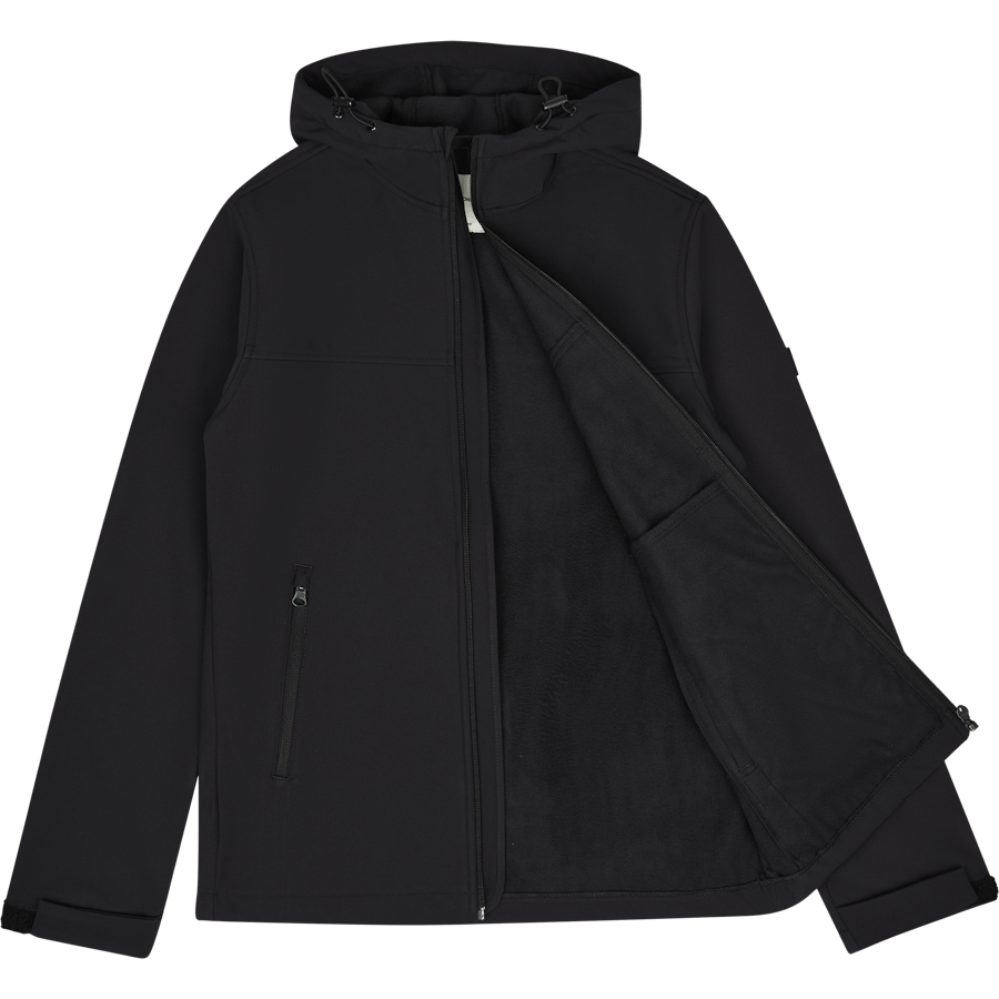 Jjemarvin Hood Softshell Black
