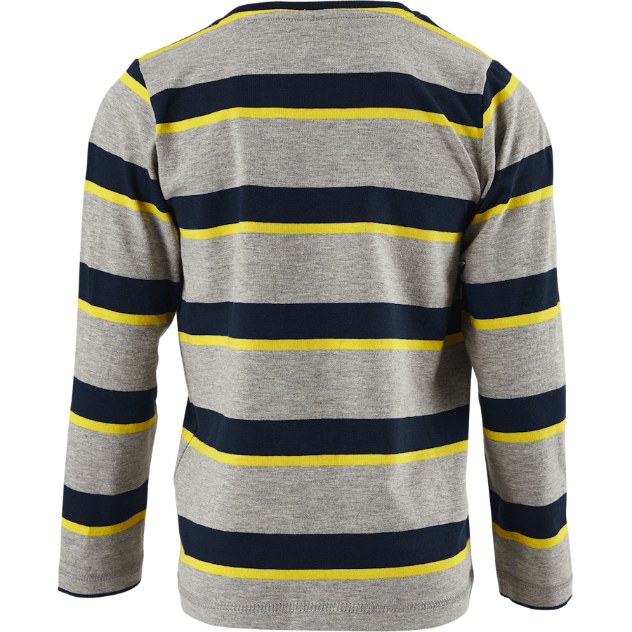 Nmmbosta Ls Top Grey Melange