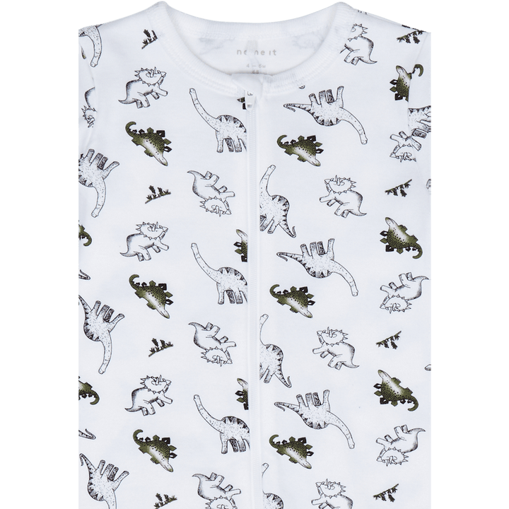 Nbmnightsuit 2p Zip Loden Dino Loden Green