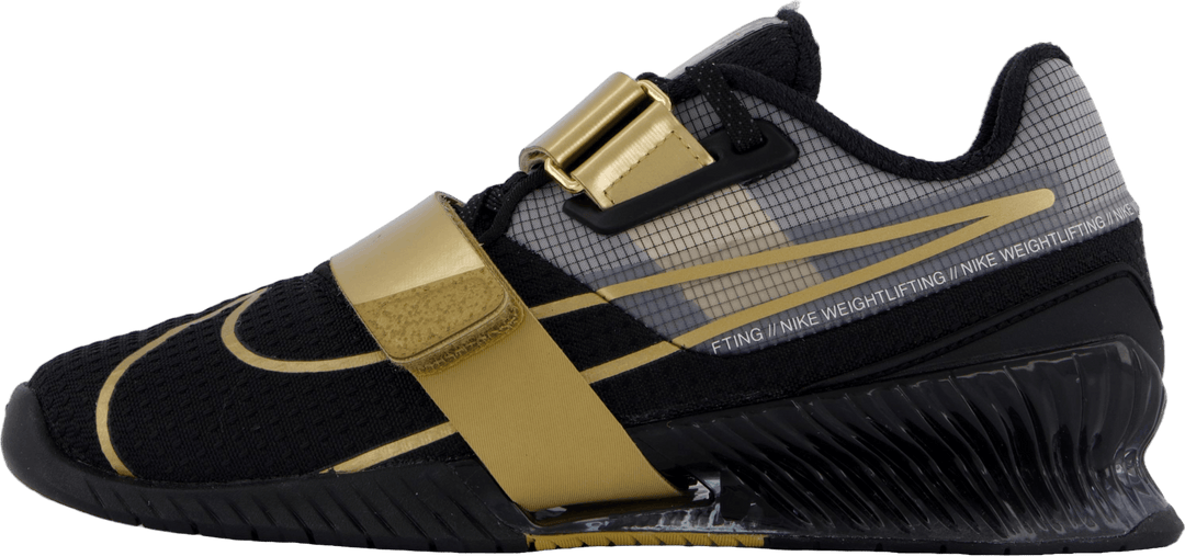 Romaleos 4 Black/metallic Gold-white