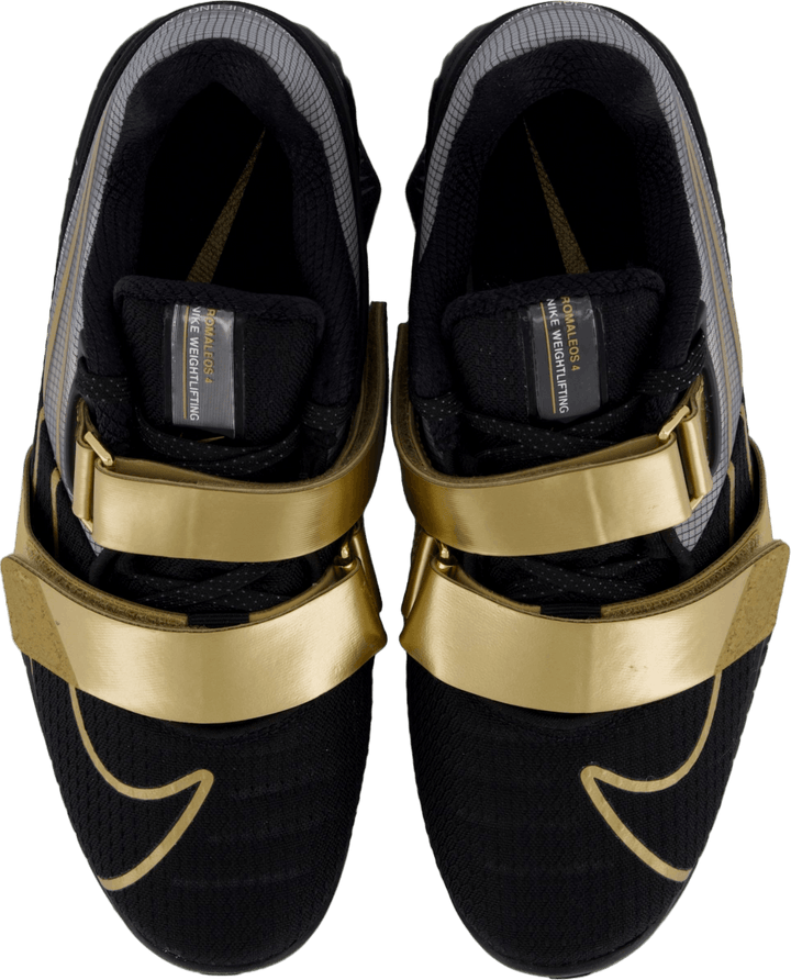 Romaleos 4 Black/metallic Gold-white