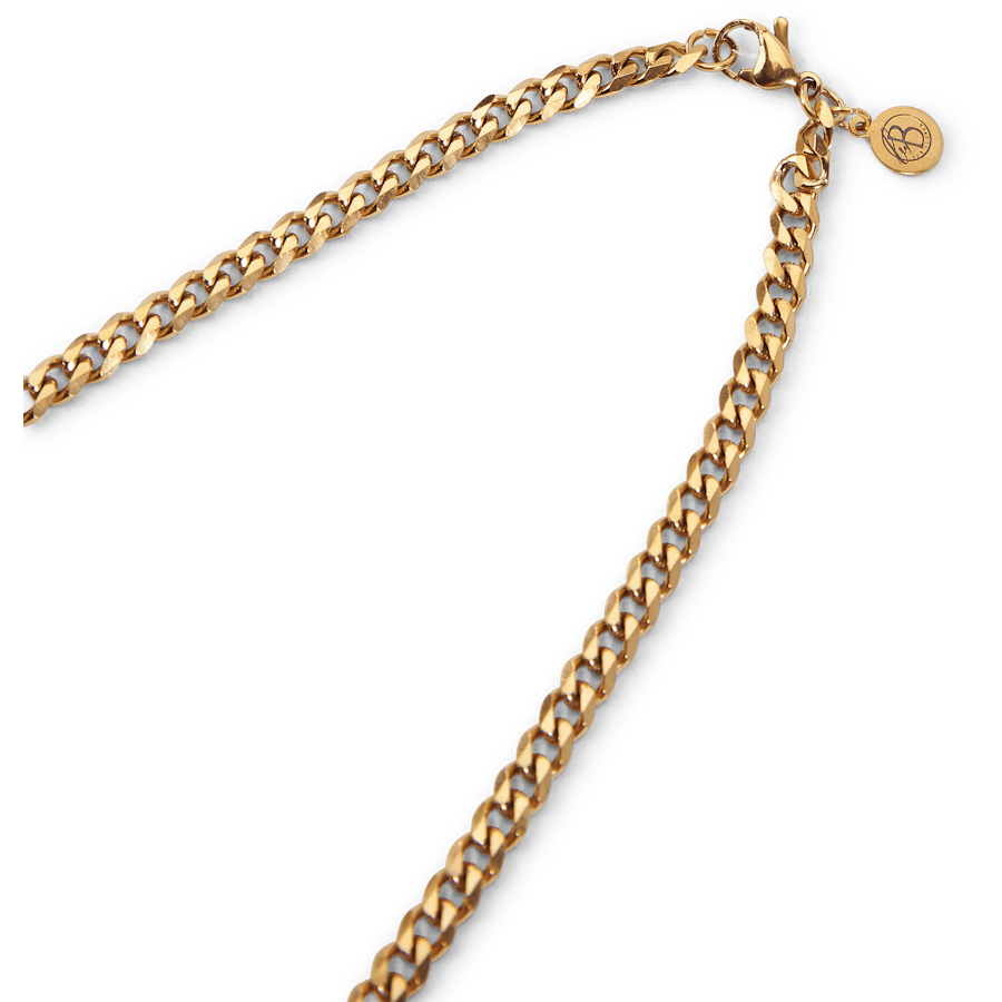 Halsband Stål Guld Stål