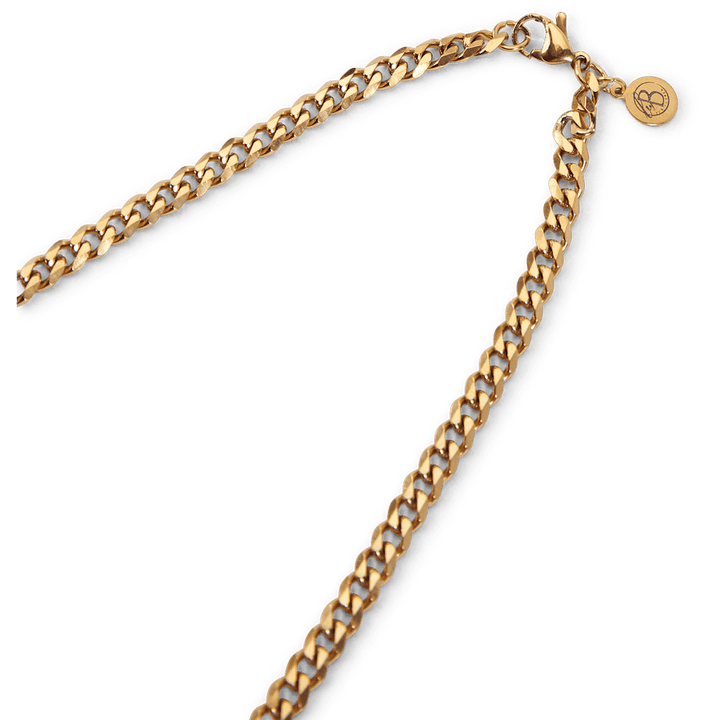 Halsband Stål Guld Stål