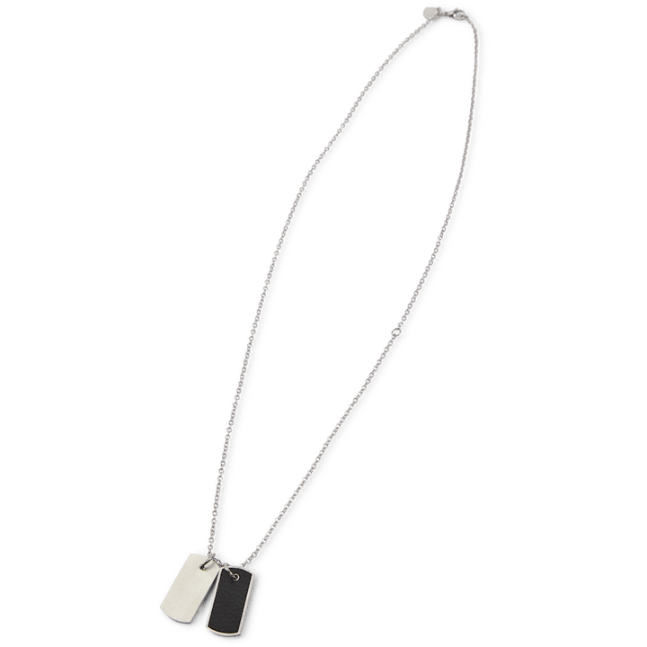 Collier Acier Argent Acier