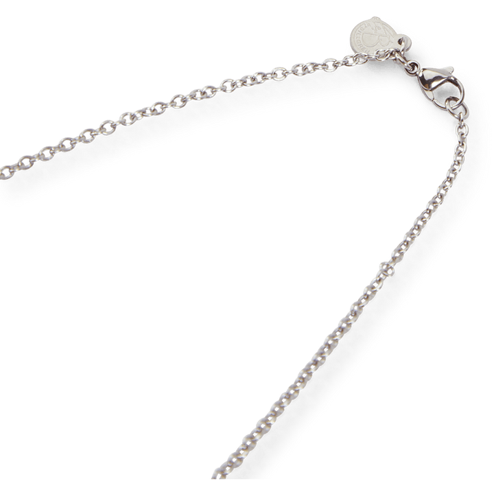 Collier Acier Argent Acier