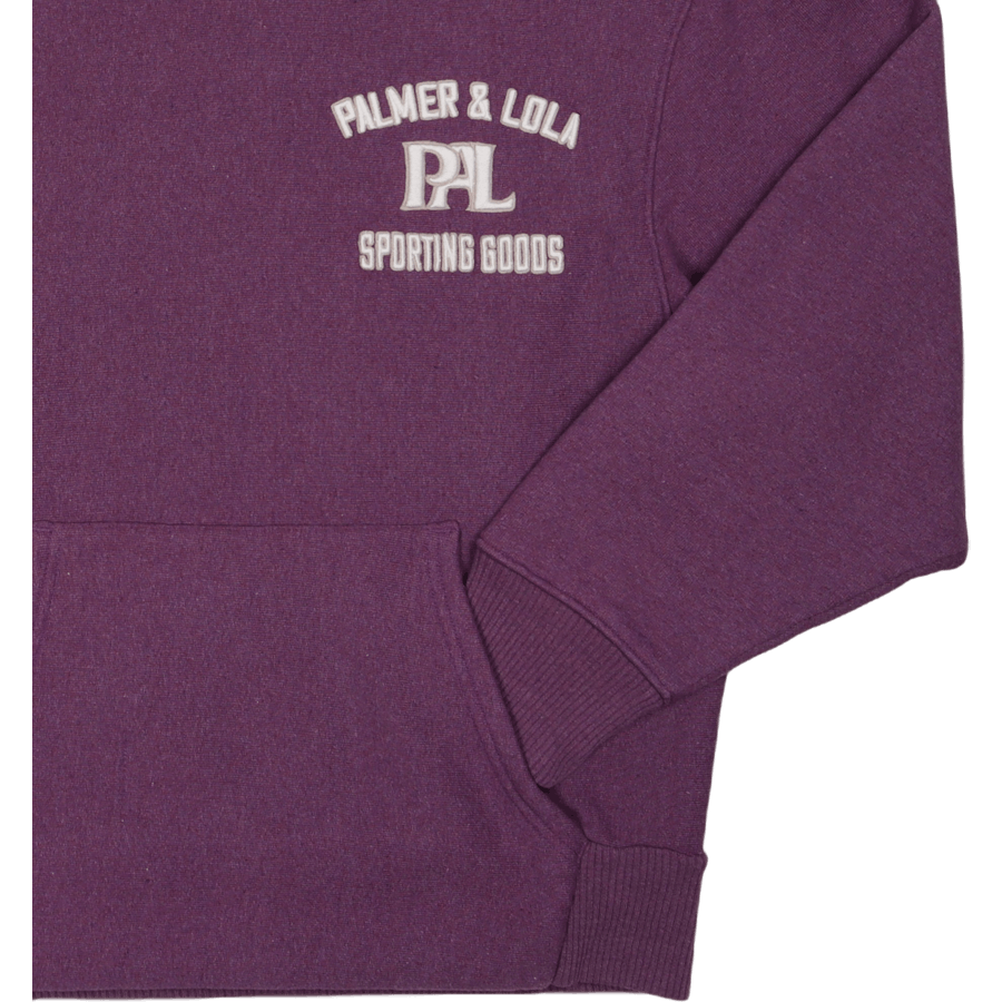 New Arch Logo Hoodie Bright Purple