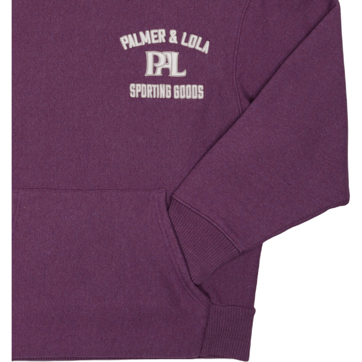 New Arch Logo Hoodie Bright Purple