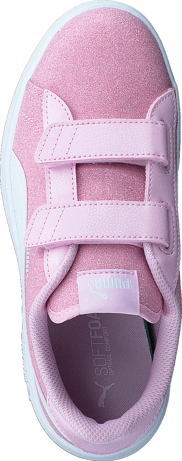 Puma Smash V2 Glitz Glam V Ps Pearl Pink-puma White