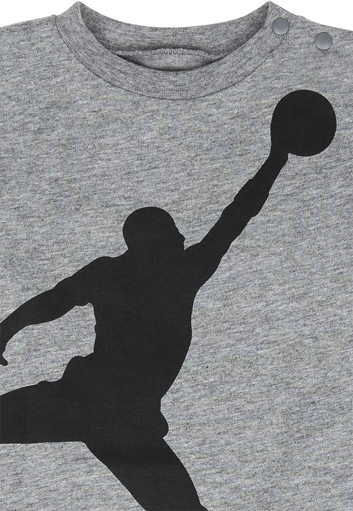 Jumpman Strickstrampler Carbon Heather