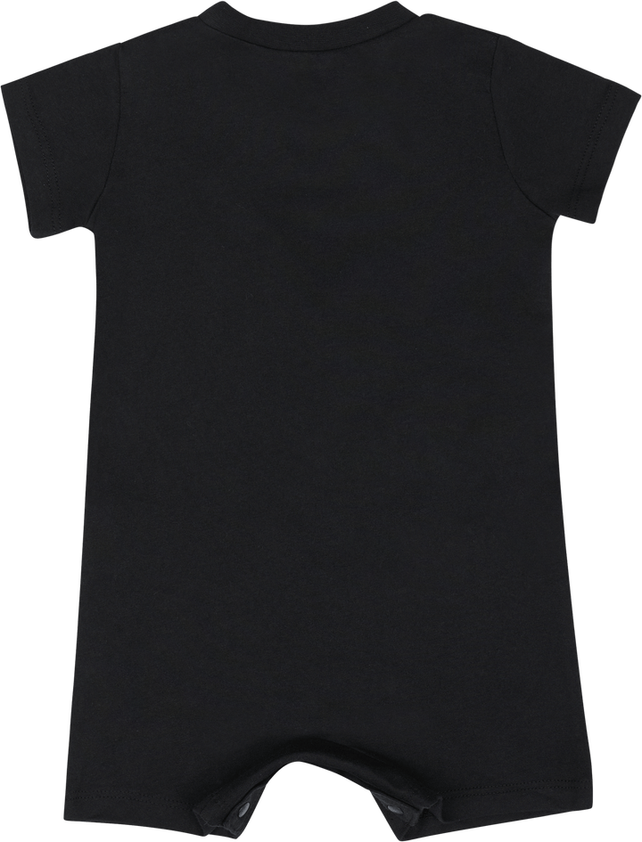 Jumpman Knit Romper Schwarz