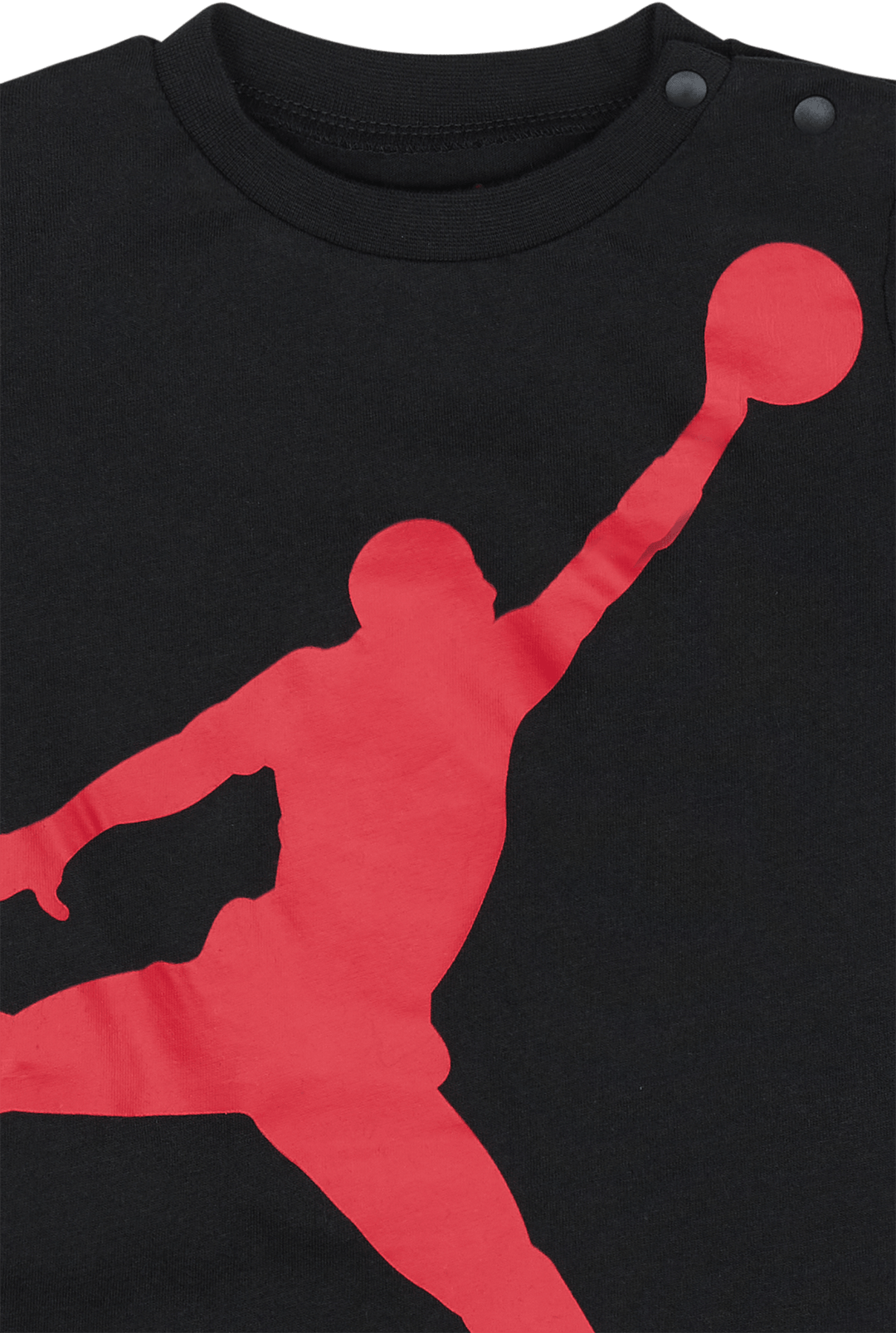 Jumpman Knit Romper Schwarz