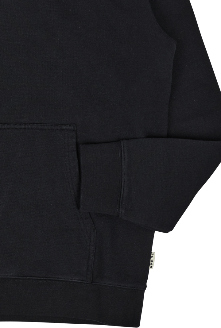 Mikina s kapuco po meri - črna Black Black