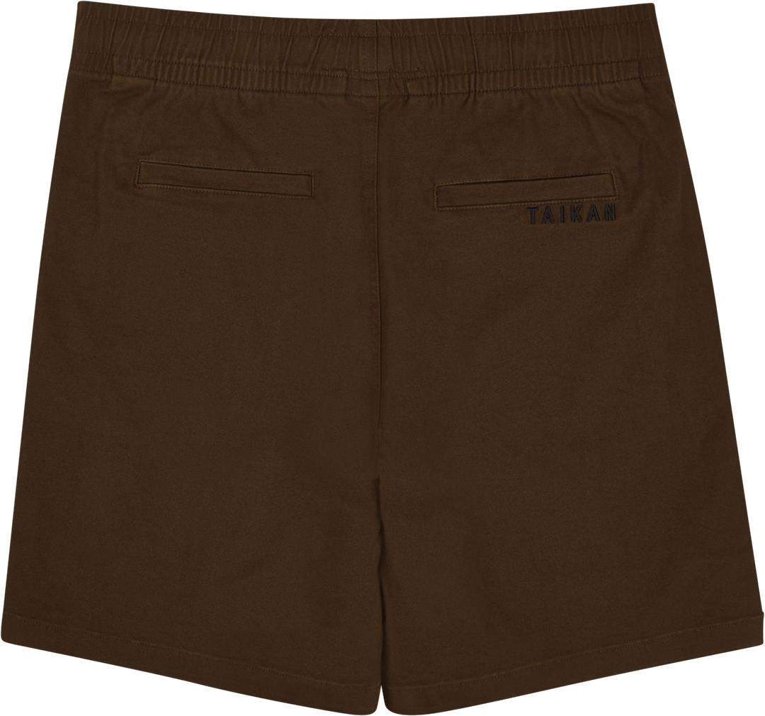 Klassische Shorts-braun Braun