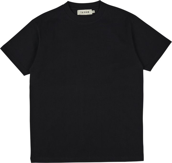 Heavyweight S/s T-schwarz Schwarz