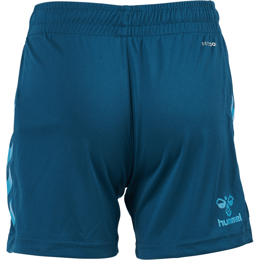 Hmlcore Xk Poly Korte Broek Blauw Koraal