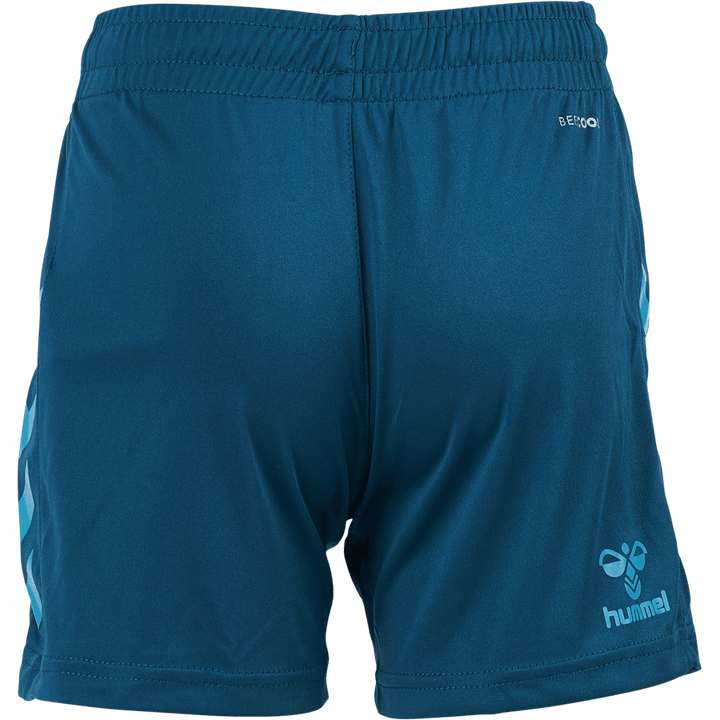 Hmlcore Xk Poly Korte Broek Blauw Koraal