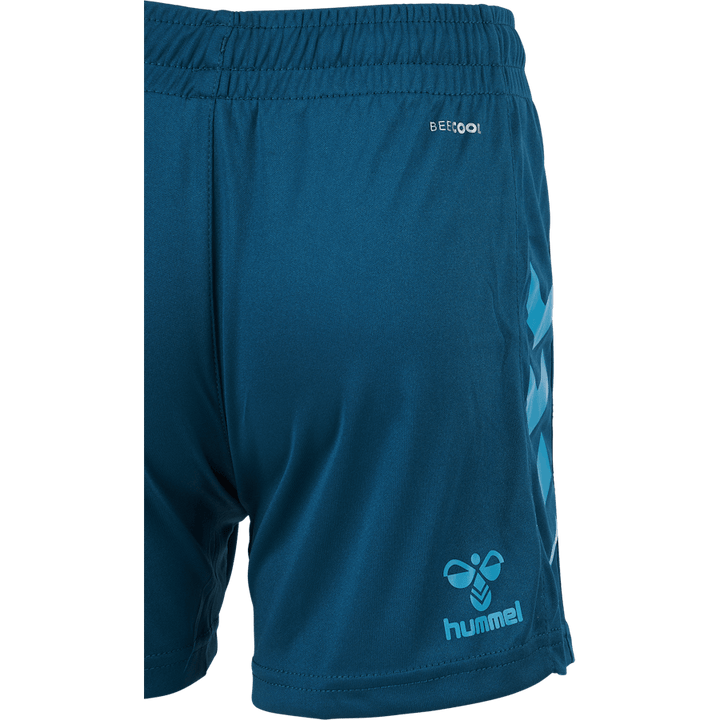 Hmlcore Xk Poly Korte Broek Blauw Koraal