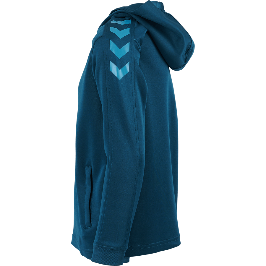 Hmlcore Xk Poly Kids Sweat Hoo Blue Coral