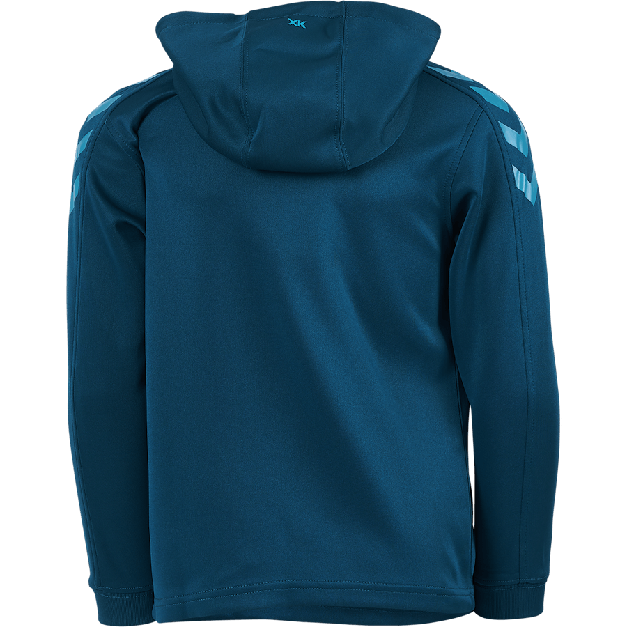 Hmlcore Xk Poly Kids Sweat Hoo Blue Coral