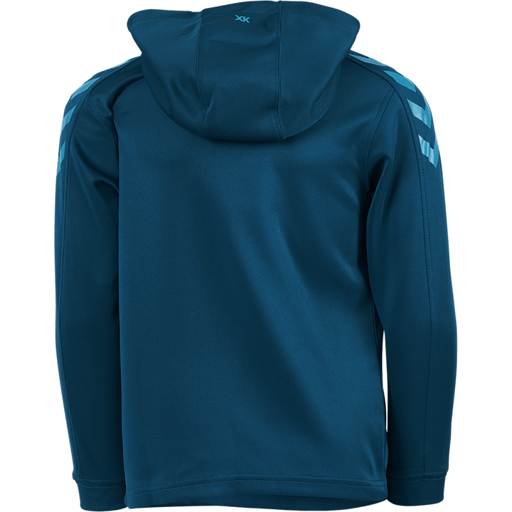 Hmlcore Xk Poly Kids Sweat Hoo Blue Coral