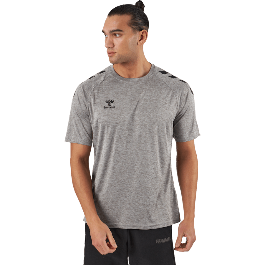 Hmlcore Xk Core Poly T-shirt S Grey Melange