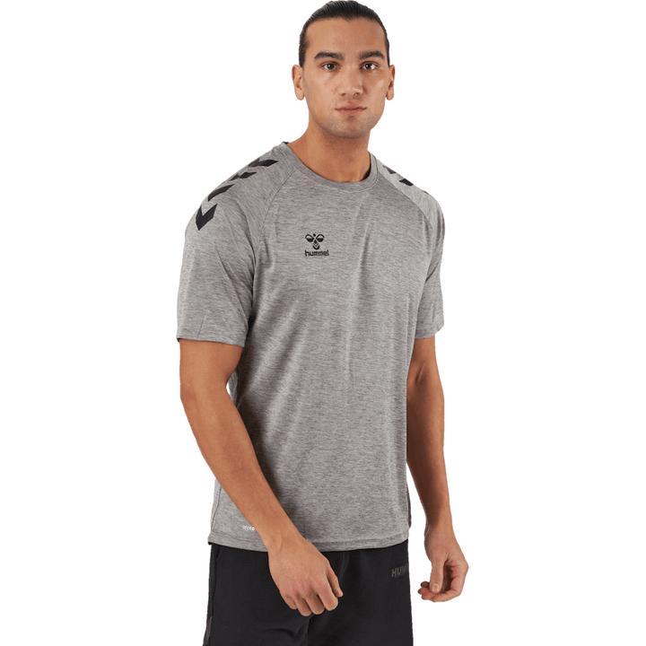 Hmlcore Xk Core Poly T-shirt S Grey Melange