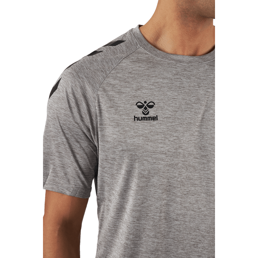 Hmlcore Xk Core Poly T-shirt S Grey Melange