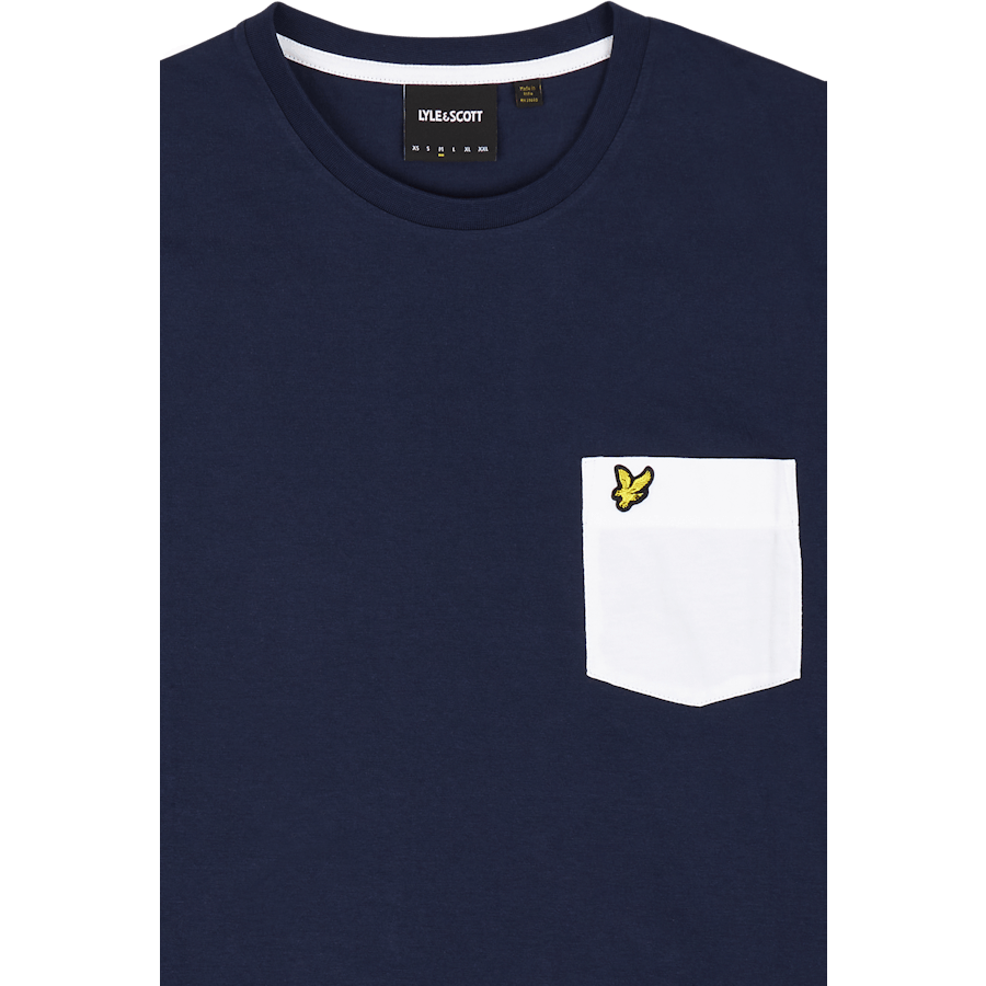 Contrast Pocket T-shirt Z629 /