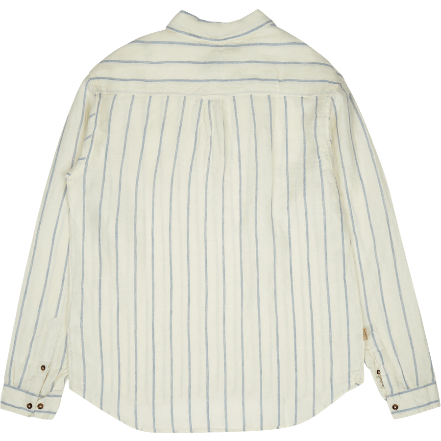 Linen Popovershirt Stripe