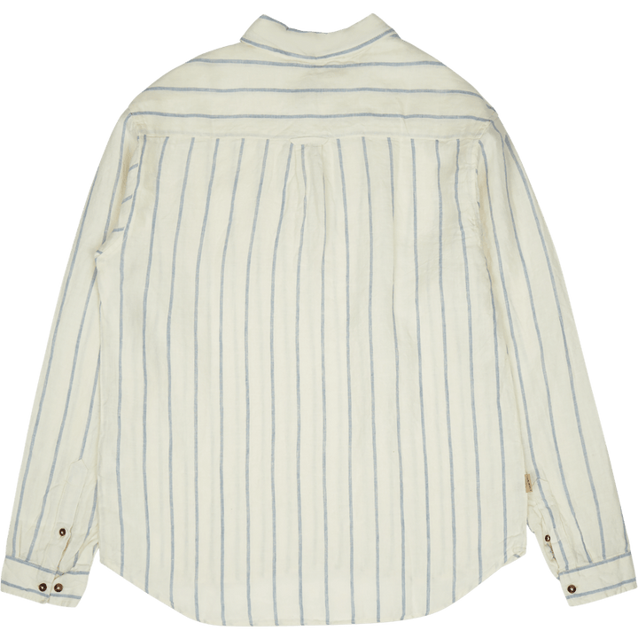 Linen Popovershirt Stripe