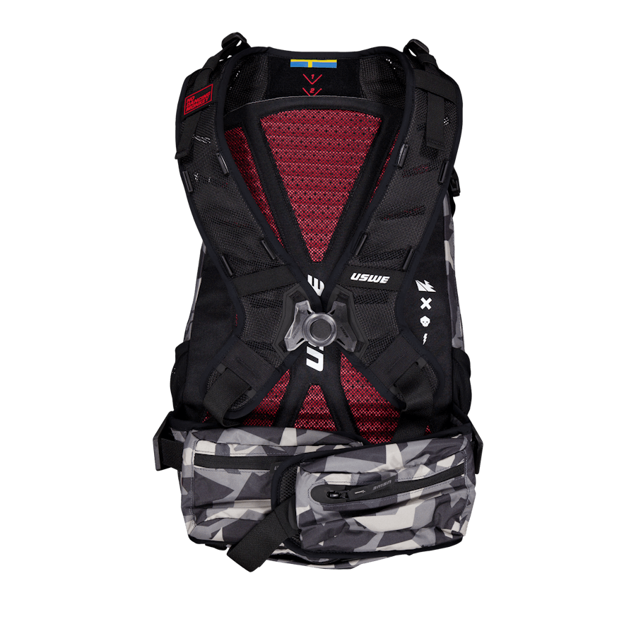 Shred 25l Mtb dagryggsäck Camo/svart