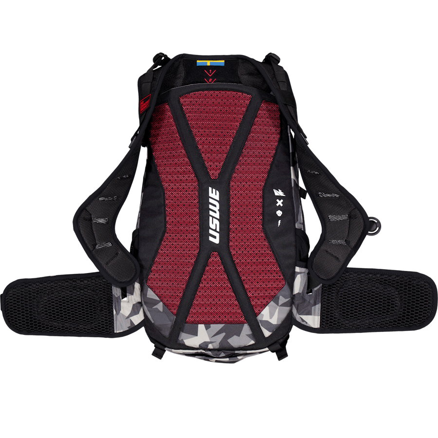Shred 25l Mtb dagryggsäck Camo/svart