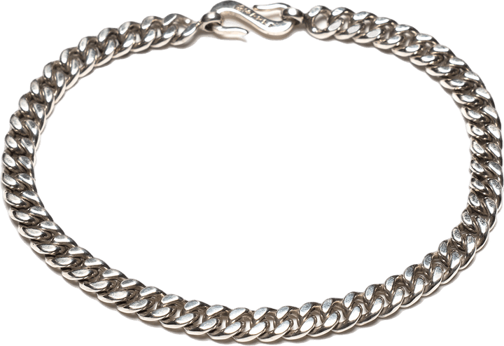 Bracelet à maillons cubains 5mm Argent 925